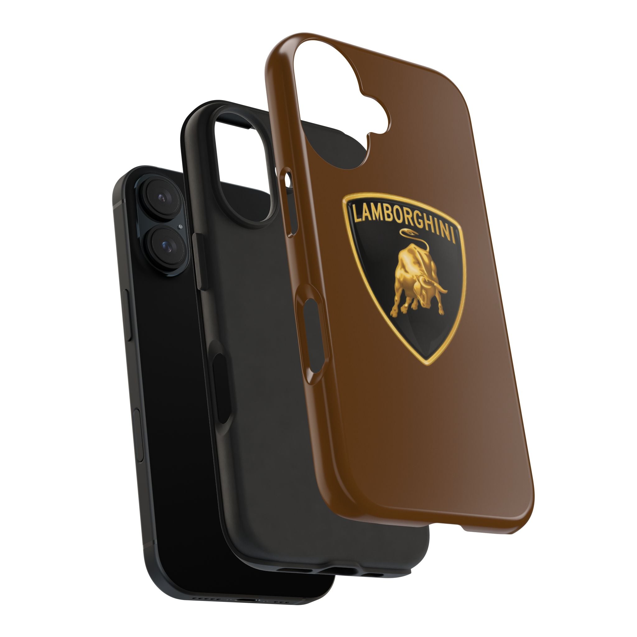 Lamborghini Shield Tough Phone Case — Blue Protective iPhone Cover