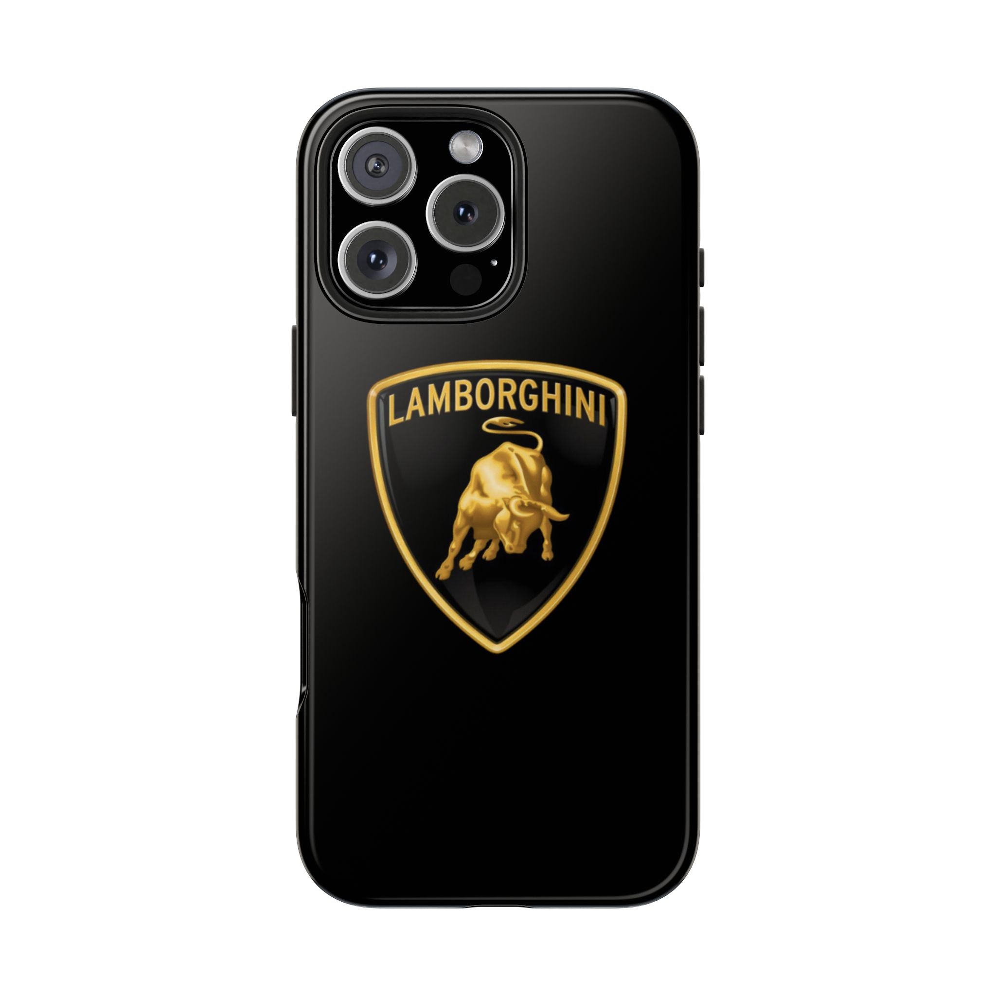 Lamborghini Shield Tough Phone Case — Blue Protective iPhone Cover