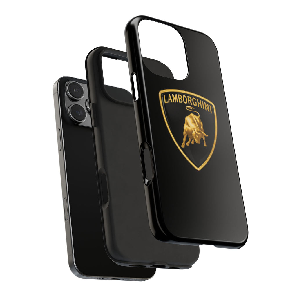 Lamborghini Shield Tough Phone Case — Blue Protective iPhone Cover