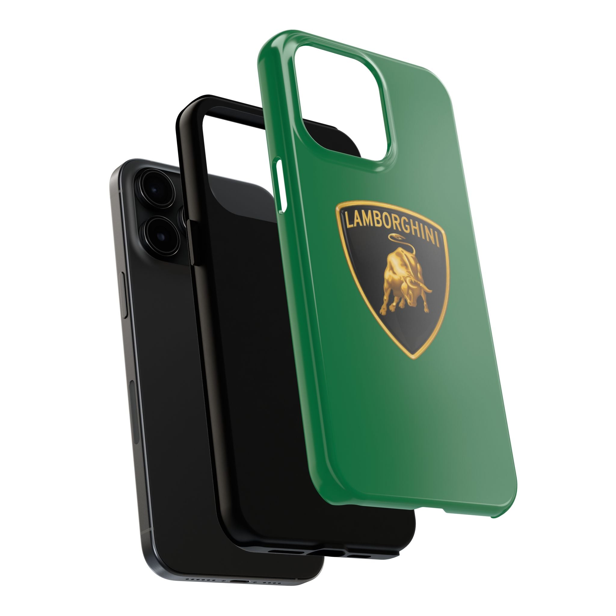 Lamborghini Shield Tough Phone Case — Blue Protective iPhone Cover