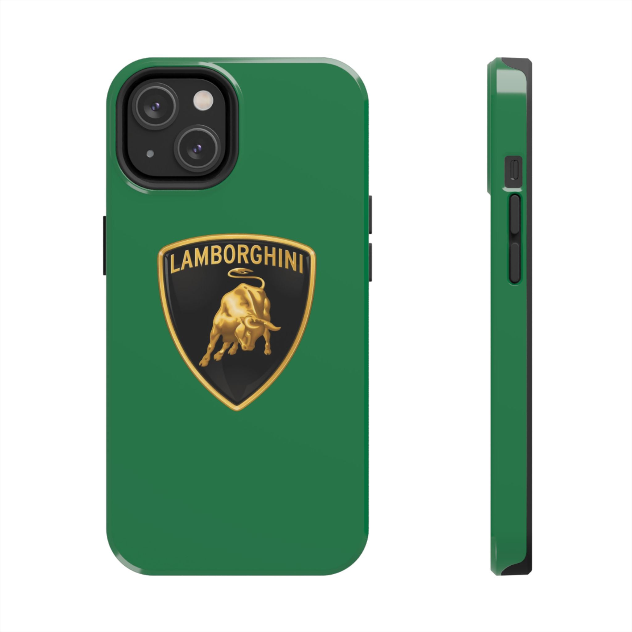 Lamborghini Shield Tough Phone Case — Blue Protective iPhone Cover
