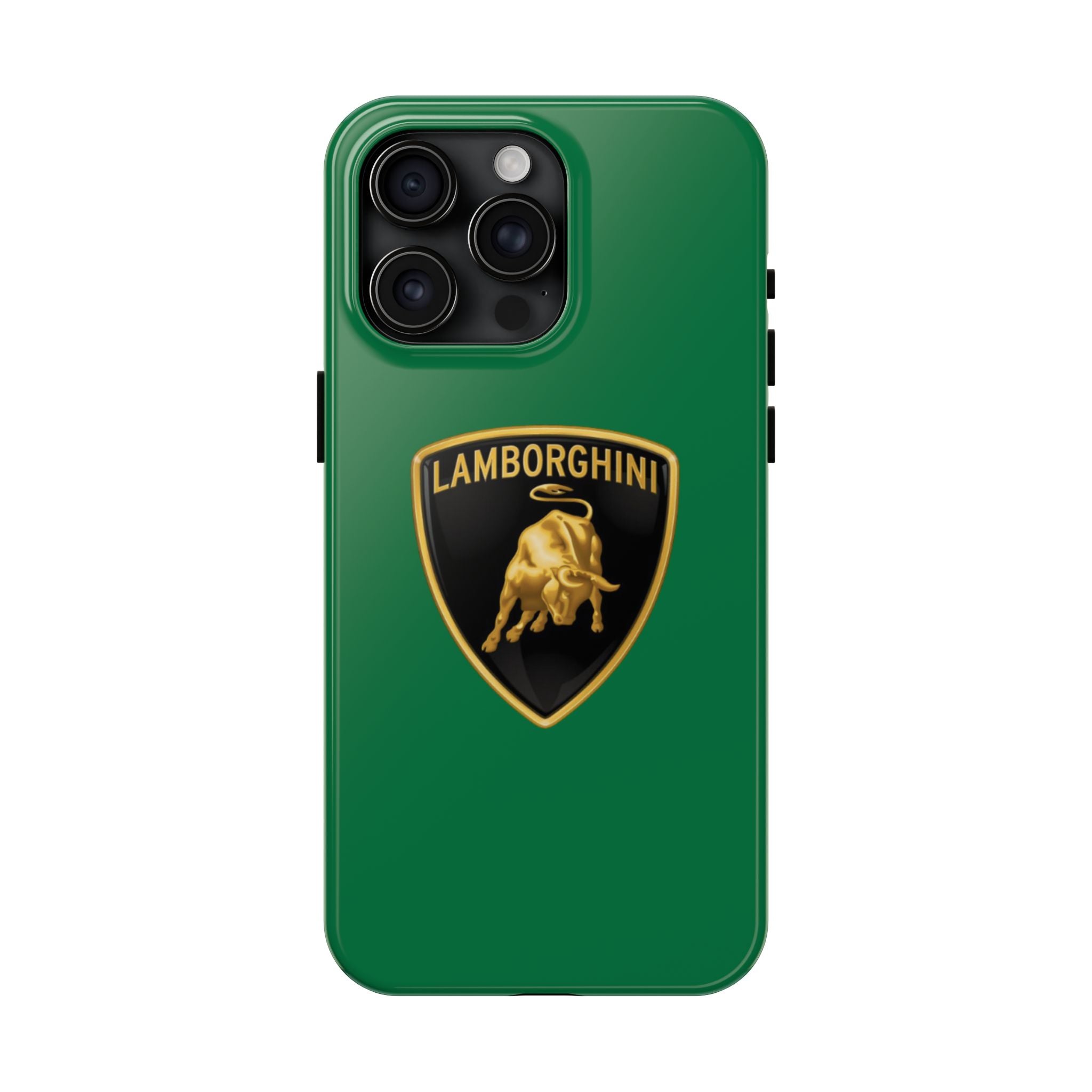 Lamborghini Shield Tough Phone Case — Blue Protective iPhone Cover
