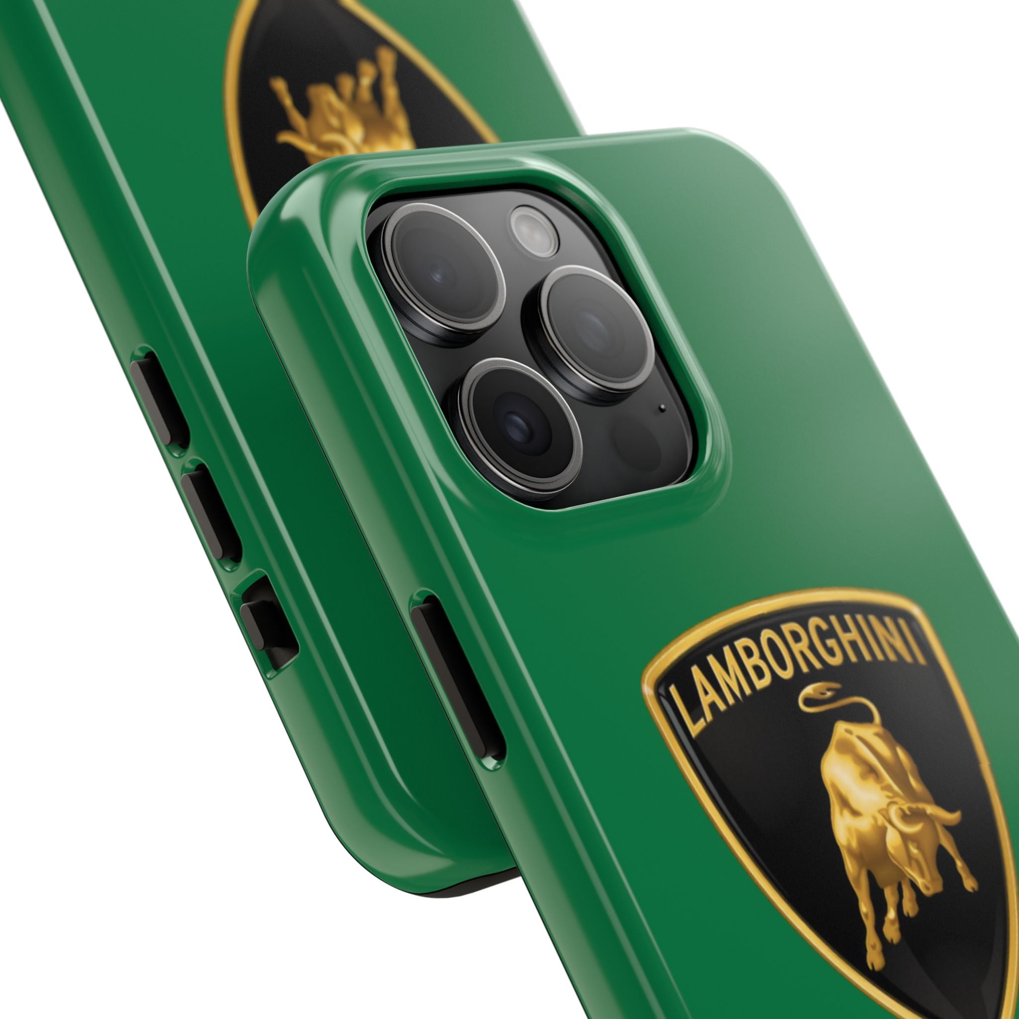 Lamborghini Shield Tough Phone Case — Blue Protective iPhone Cover