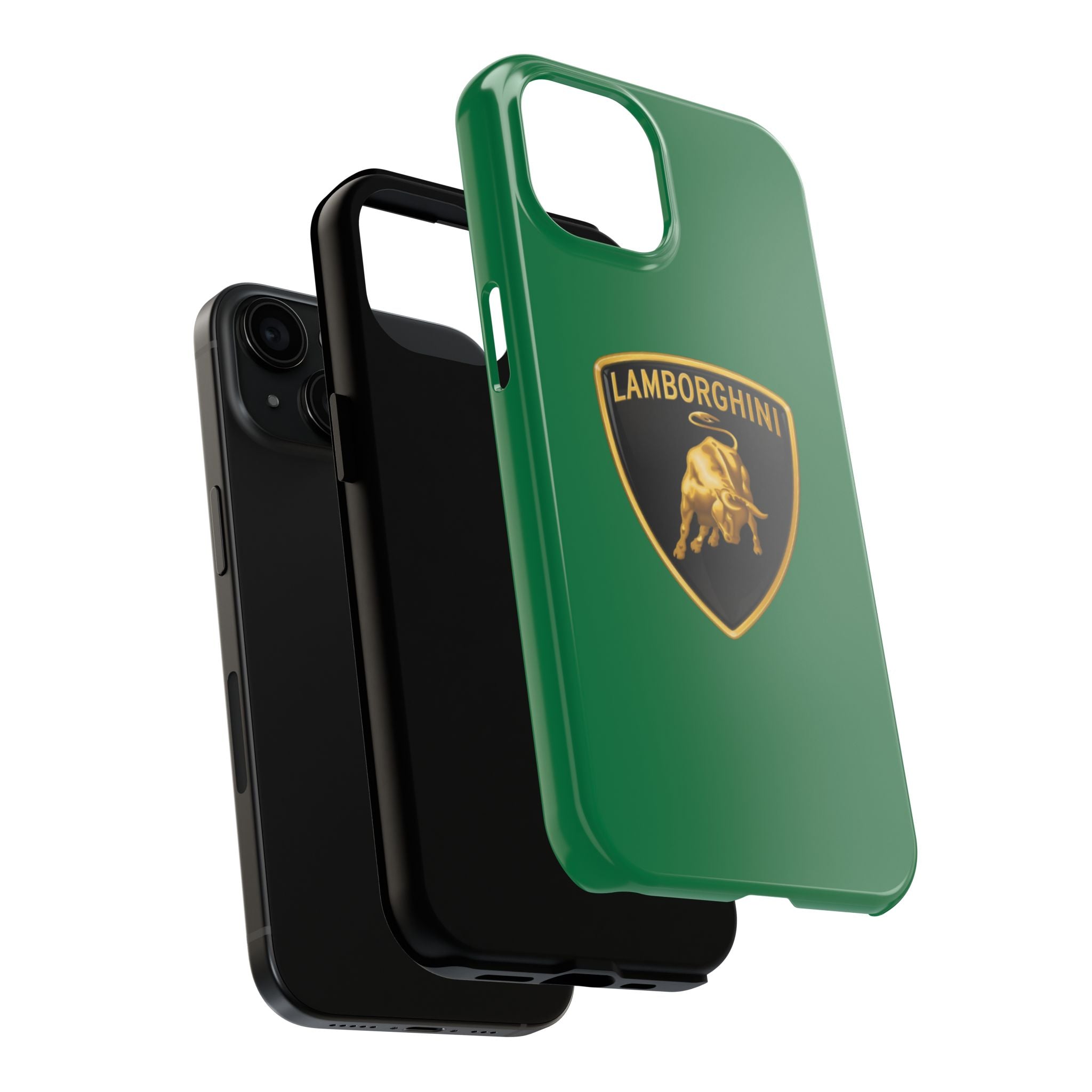 Lamborghini Shield Tough Phone Case — Blue Protective iPhone Cover