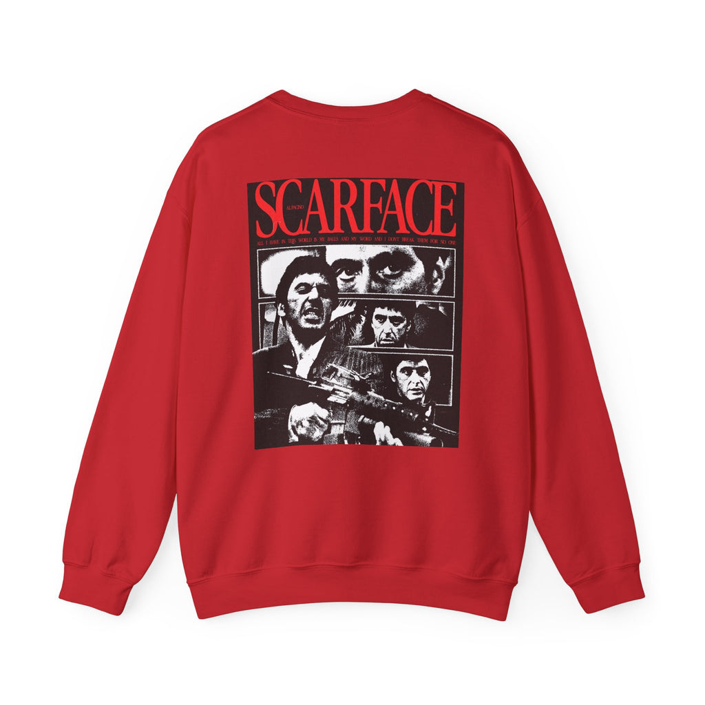 Scarface & Capone Retro Mafia Crewneck Sweatshirt
